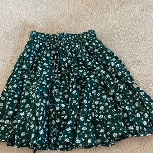 PP forest floral skirt